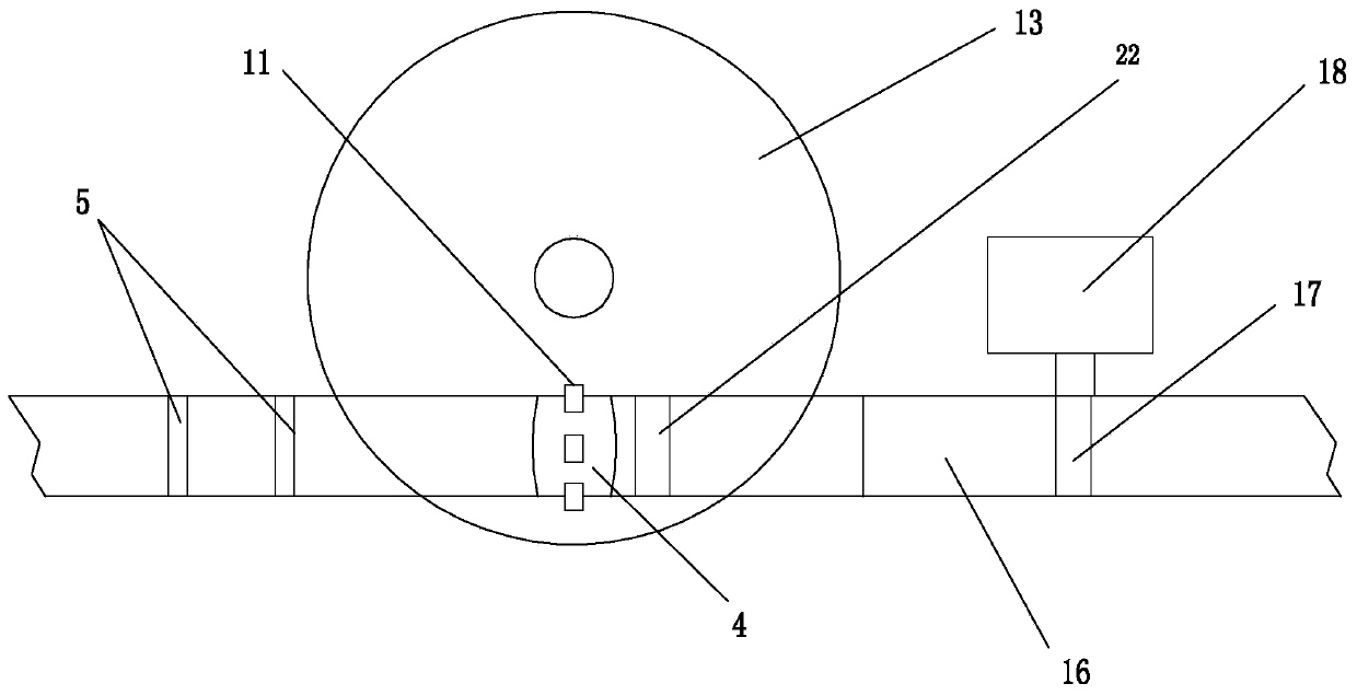 Self-aligning roller visual inspection machine