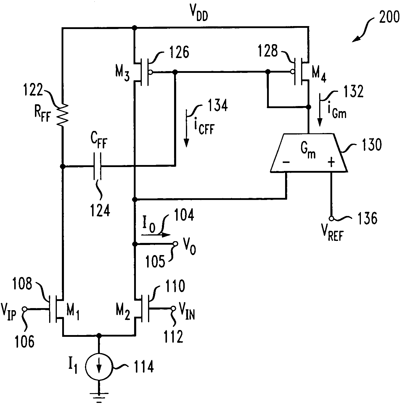 Method and apparatus for providing a modulation current