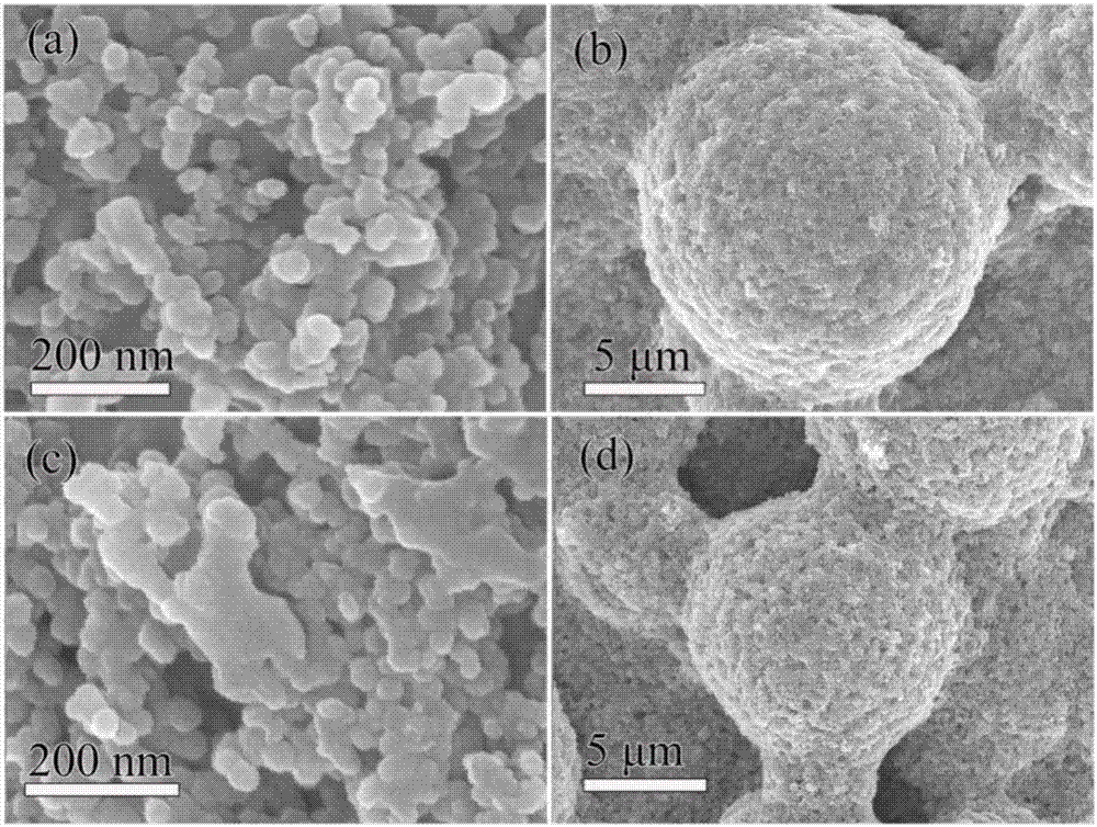 Preparation method and product of surface modified lithium battery high-nickel positive electrode material
