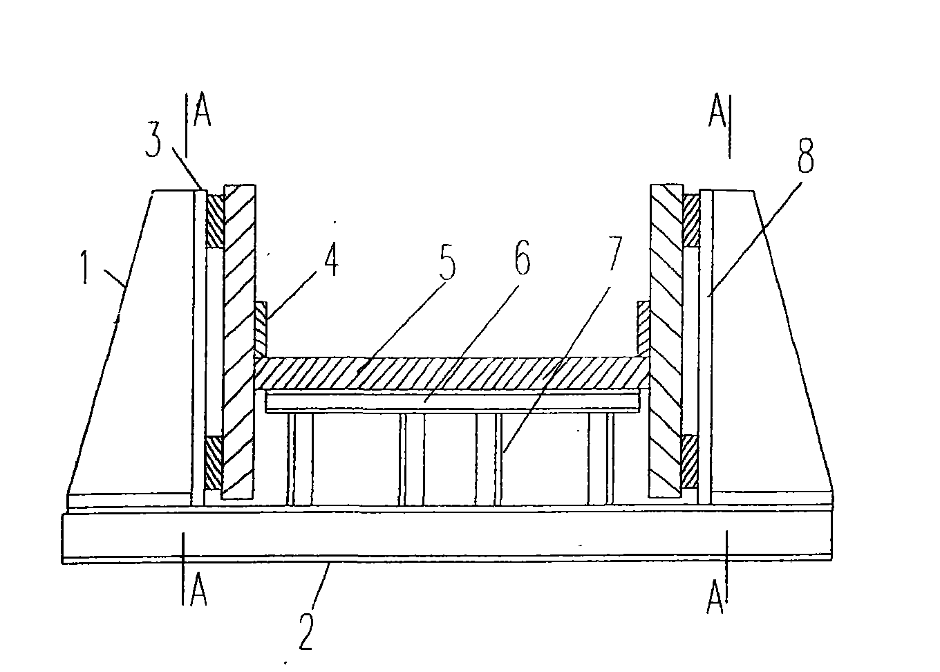 Pairing method of H-section steel for super-large crane beams