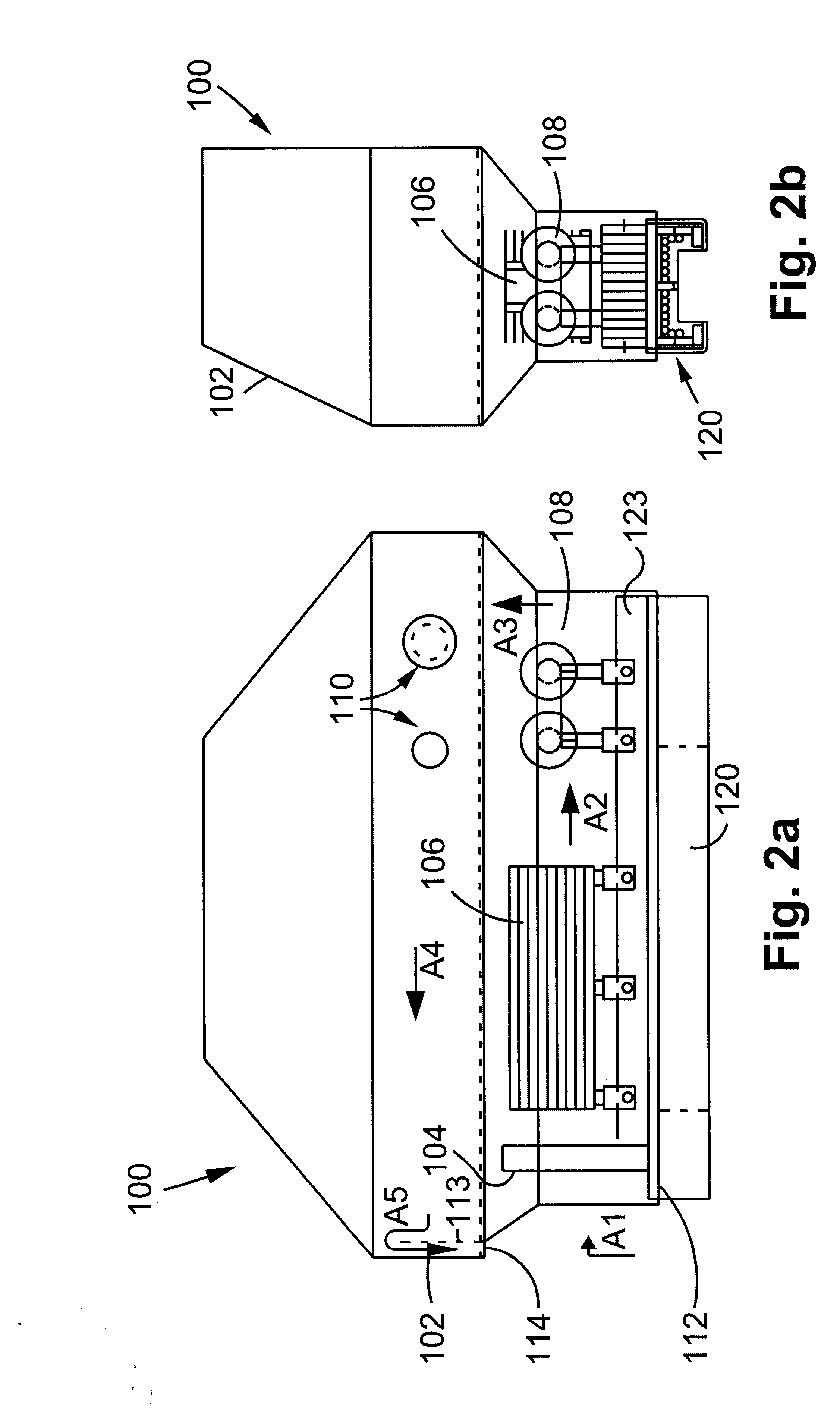 Slotted induction heater