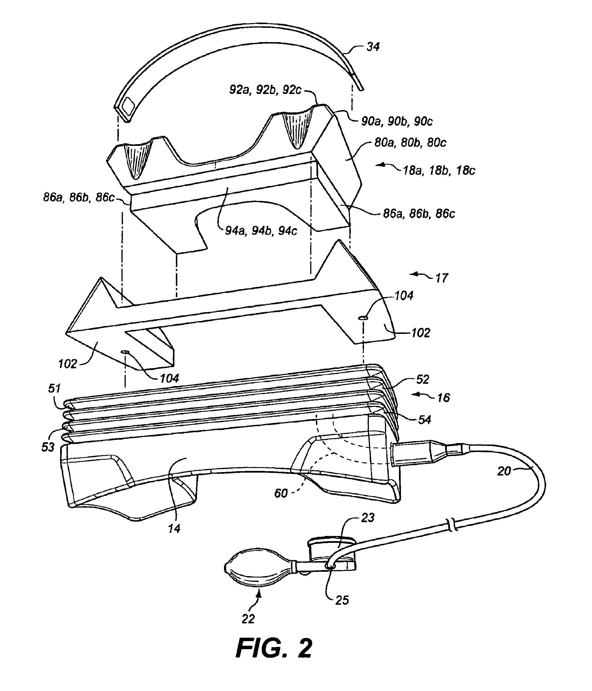 Cervical traction/stretch device and method for its use