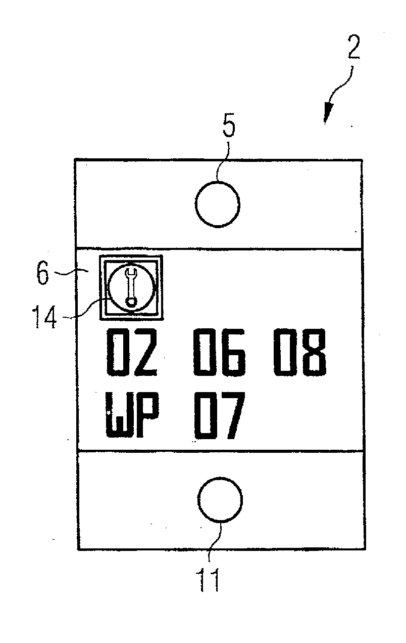 Use of a Transponder for Servicing Work on an Installation Component