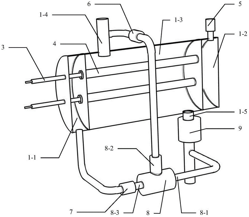 Method and device for recirculating disinfection of drinking water using waste ozone