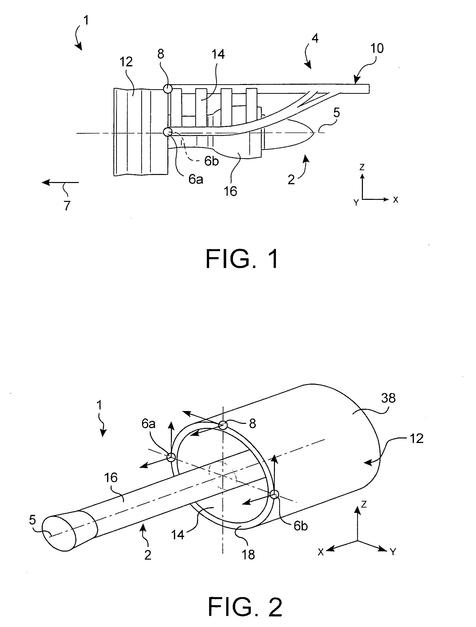 Turbojet Pylon for Aircraft