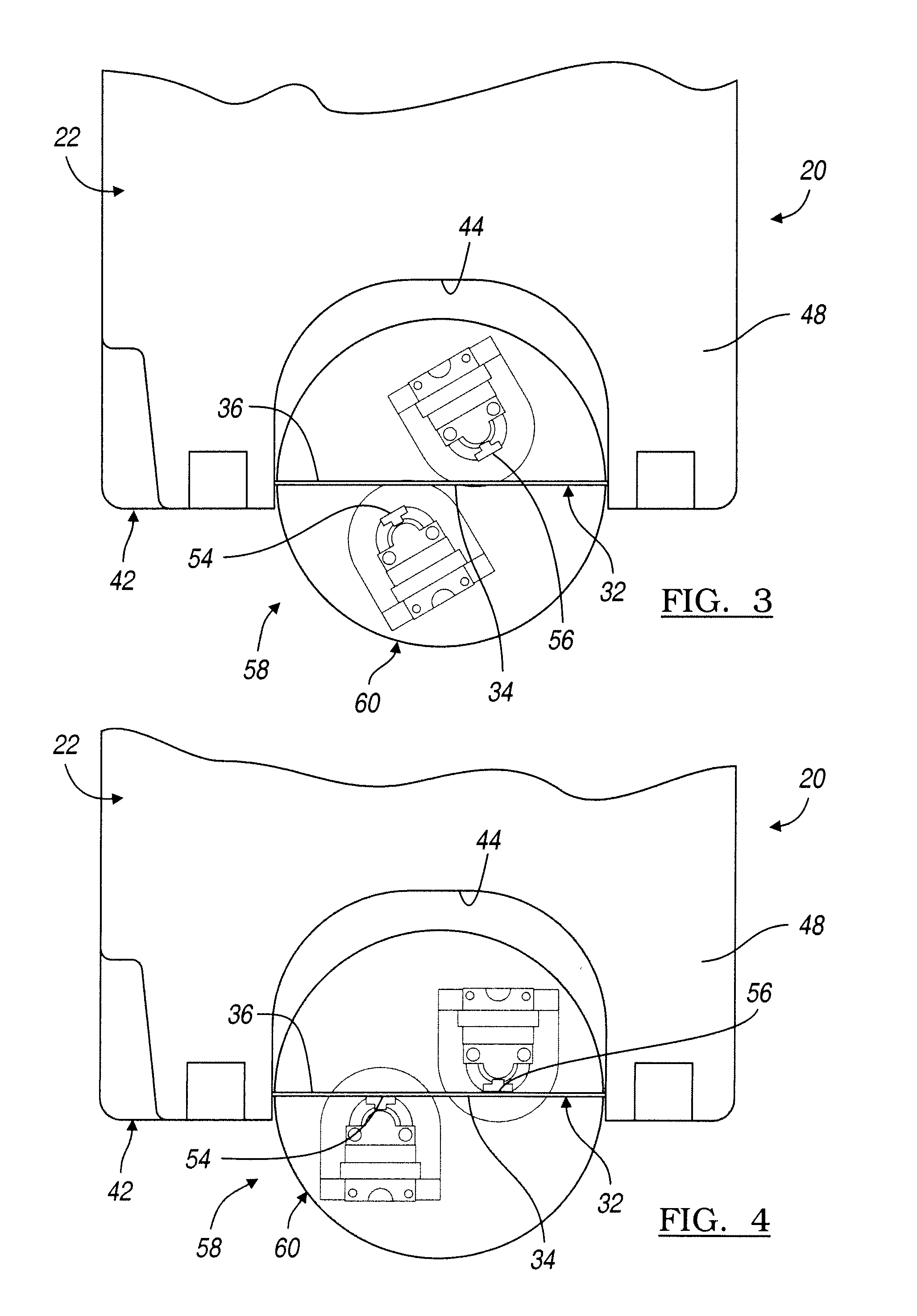 Dual sided tape storage device and dual sided tape drive