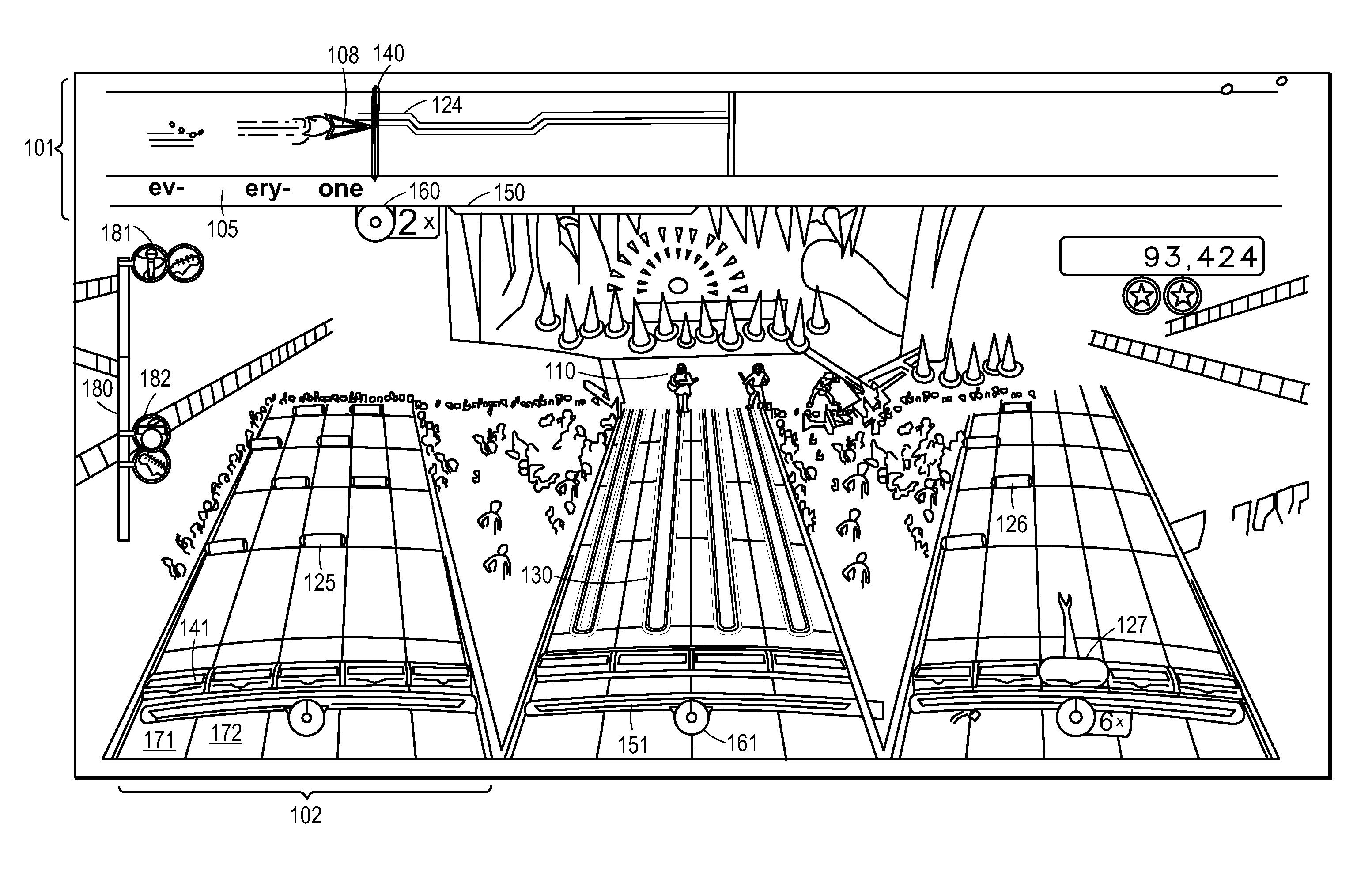 Systems and methods for simulating a rock band experience