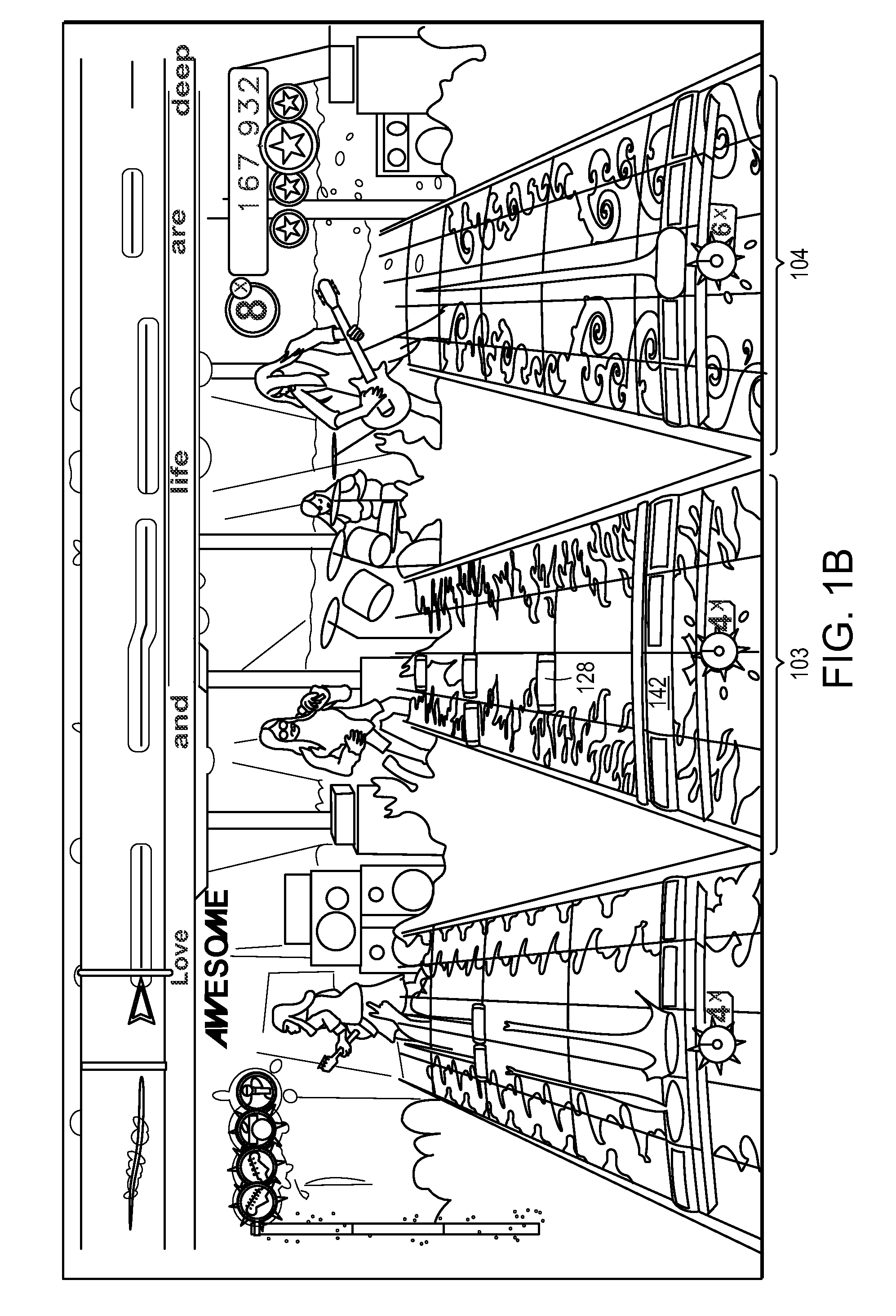 Systems and methods for simulating a rock band experience