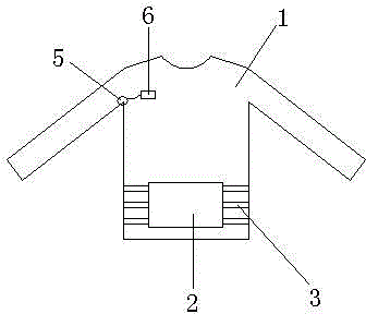 Temperature-sensing and heat-preserving infant garment