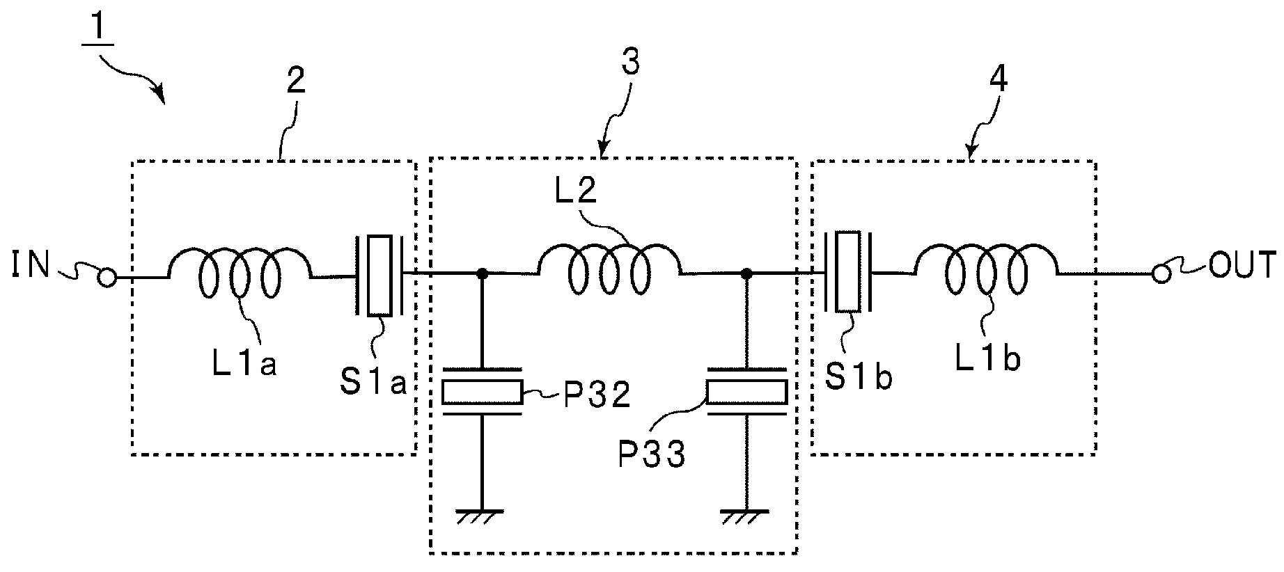 Acoustic wave filter device