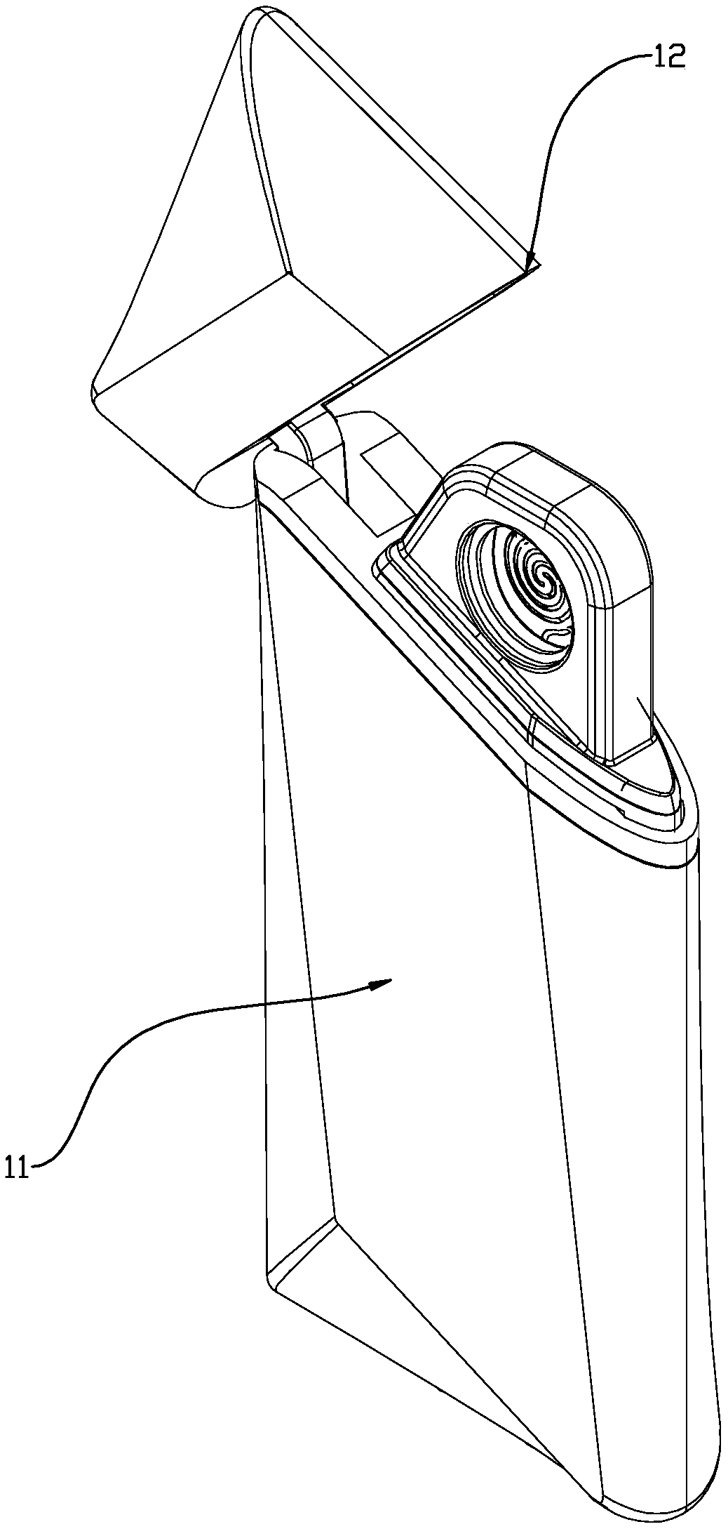 A cigarette lighter with an easy-to-replace electric heating unit