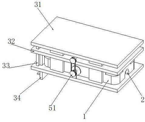 Detection device for diaphragm type clamping cylinder production