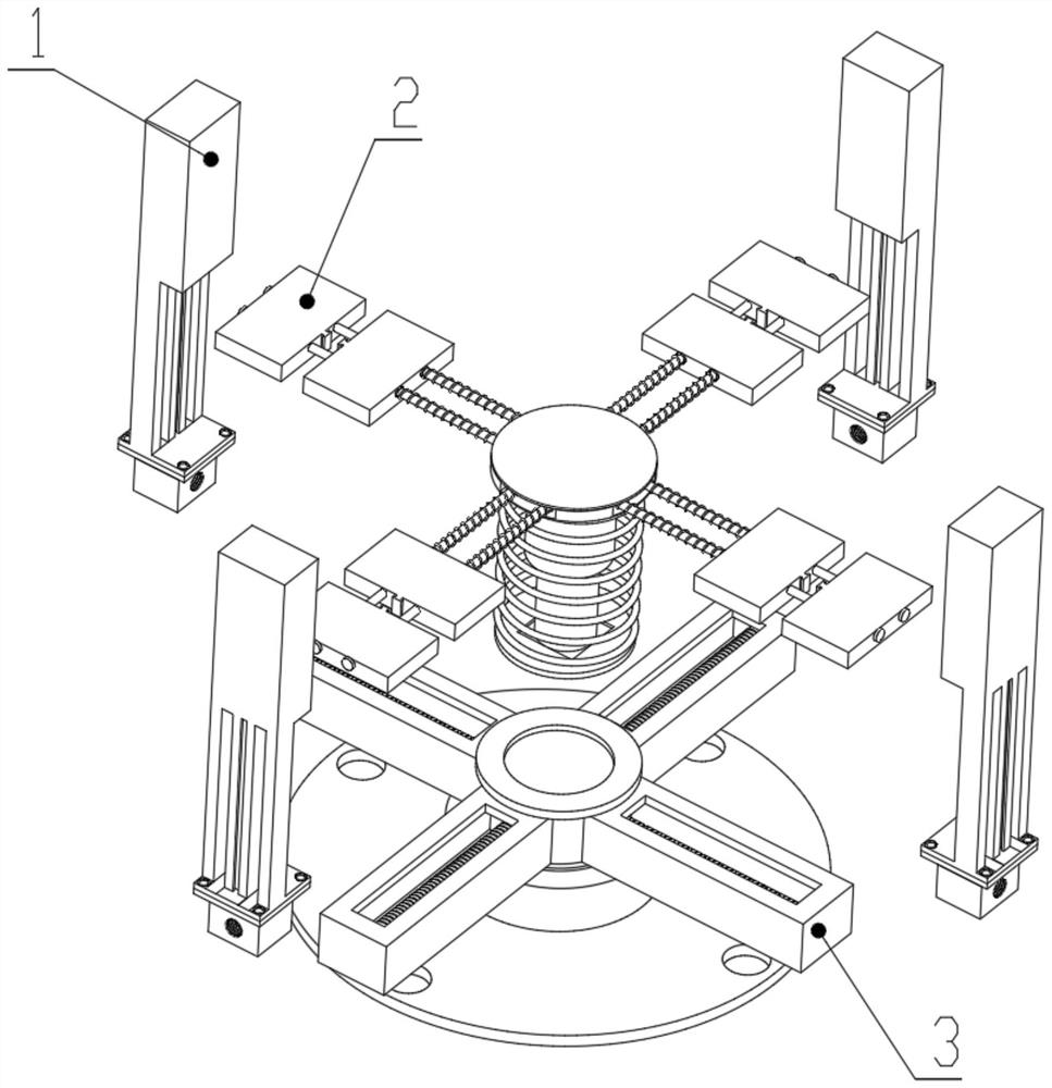 A high-stability limit mechanism for product delivery of CNC machine tools