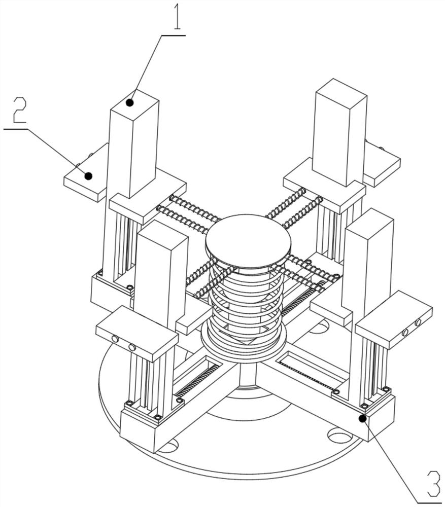 A high-stability limit mechanism for product delivery of CNC machine tools