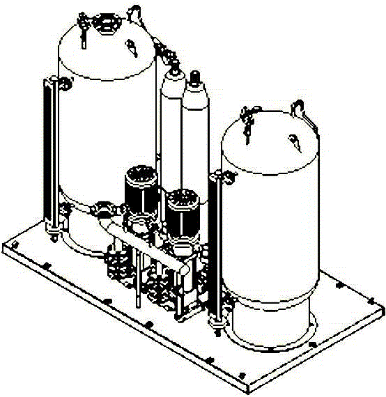 Multifunctional pressure-superposed water supply device