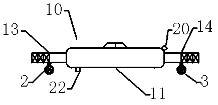 System and method for locating ultra-deepwater underwater stand pipe supporting pontoon