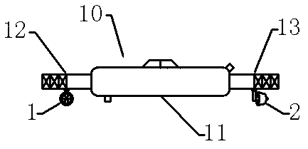 System and method for locating ultra-deepwater underwater stand pipe supporting pontoon