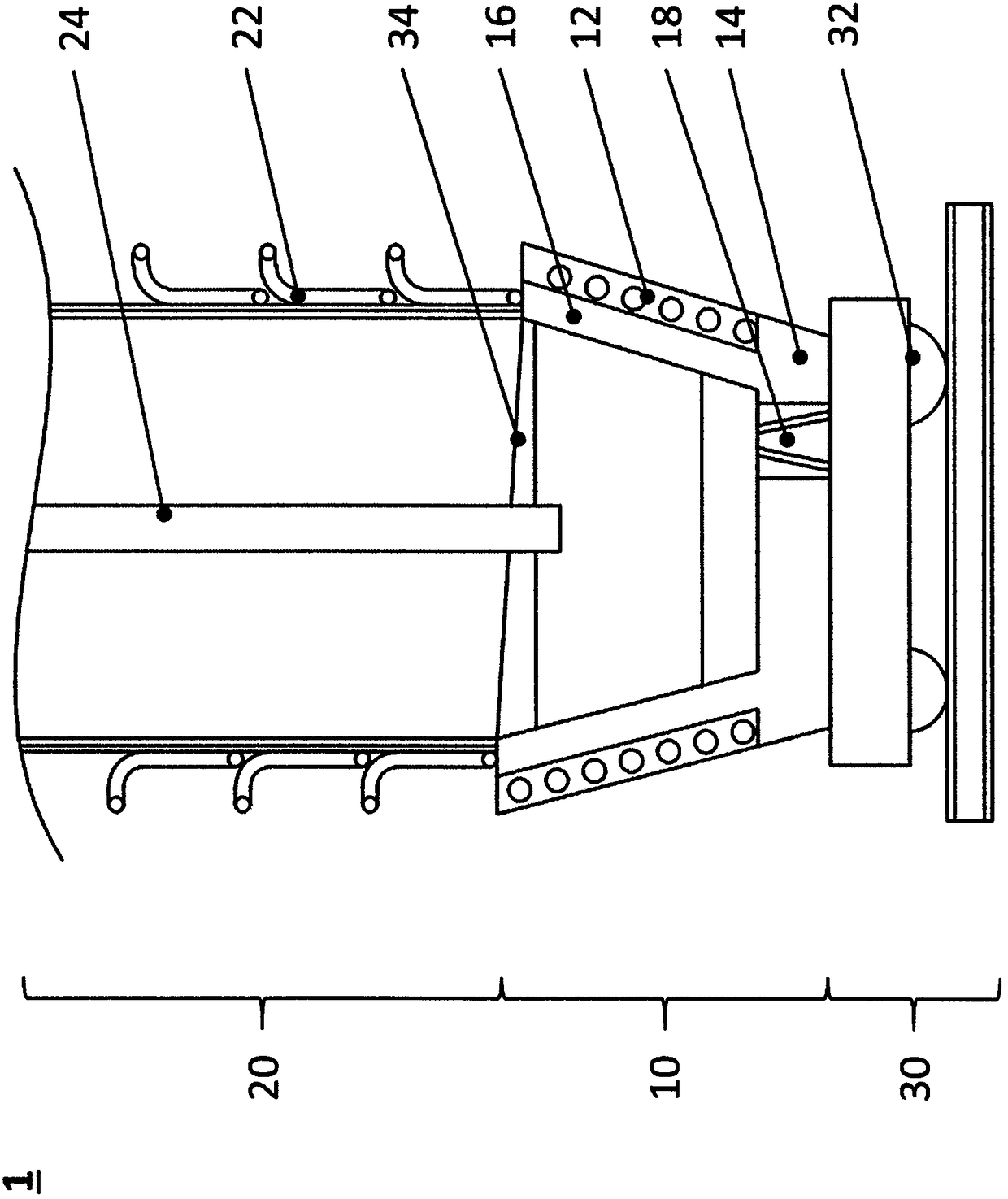 Apparatus and arrangement for the metallurgical treatment of electrical and/or electronic scrap or components and uses thereof and methods for the metallurgical treatment of electrical and/or electronic scrap or components