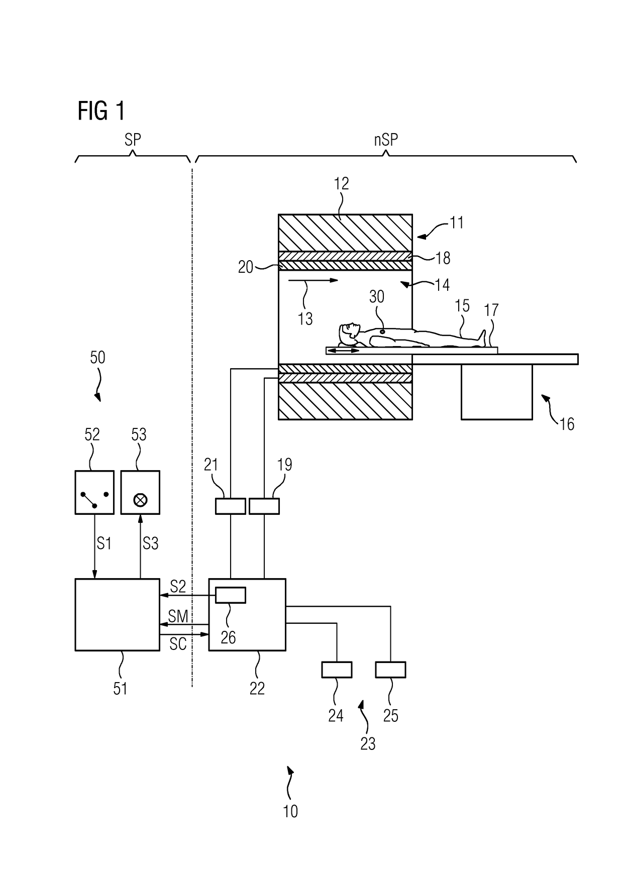 Operation of a magnetic resonance apparatus taking into account persons fitted with implants