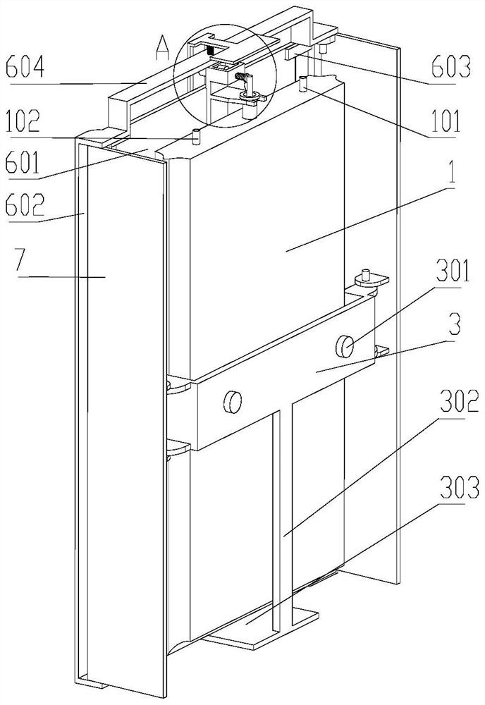 Postoperative nursing device for kidney disease patient