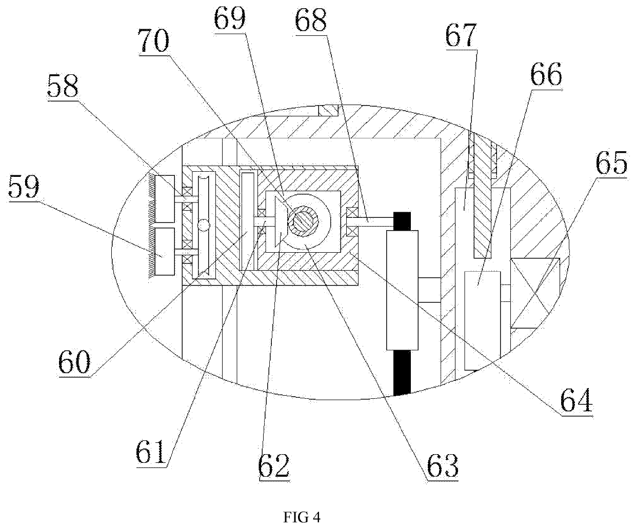 Glass cleaning apparatus with sterilization and degreasing function