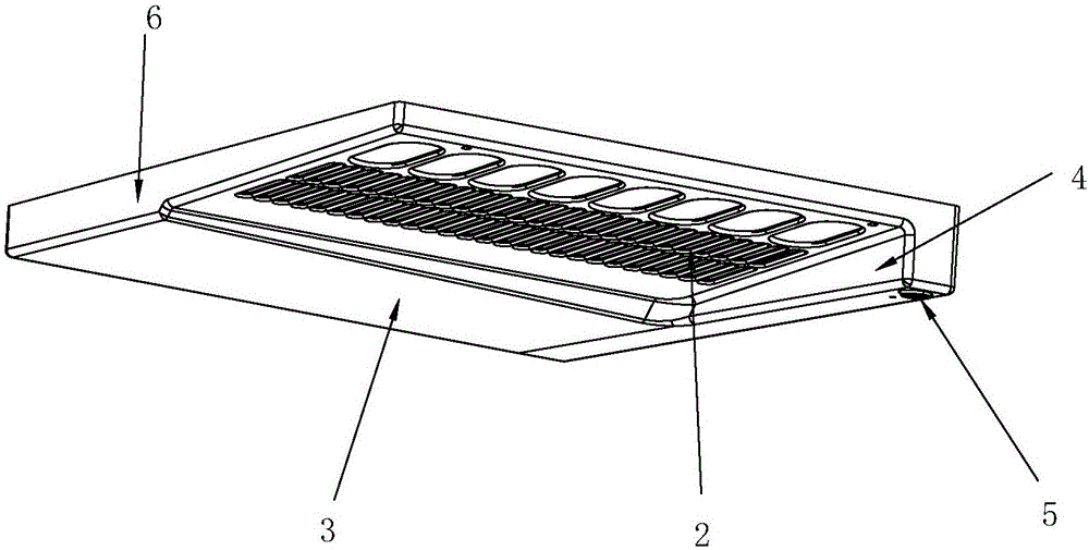 Water pan of medium-low temperature machine