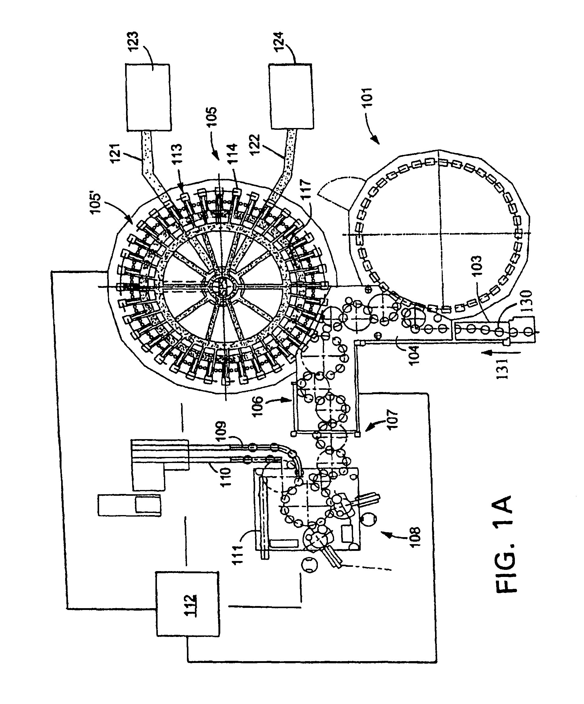 Device for dispensing labels, such as self-adhesive labels, on objects