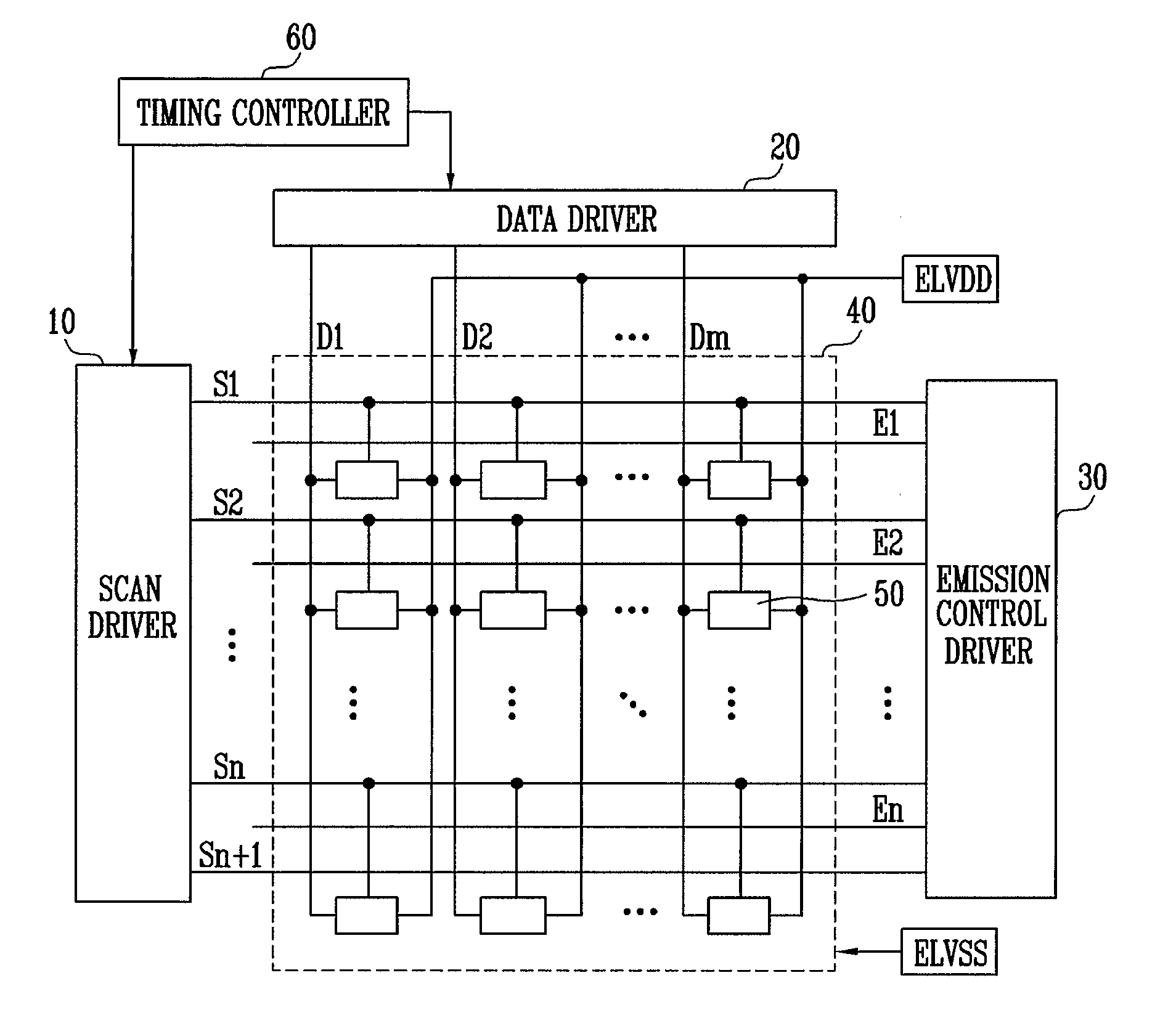 Emission control driver and organic light emitting display device using the same