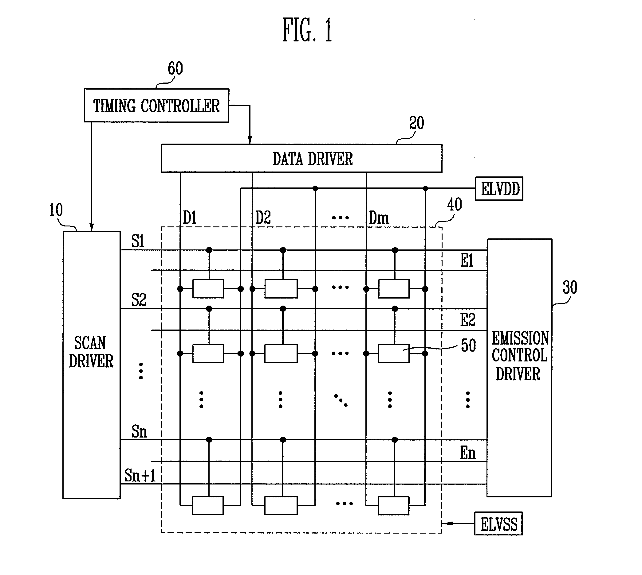 Emission control driver and organic light emitting display device using the same
