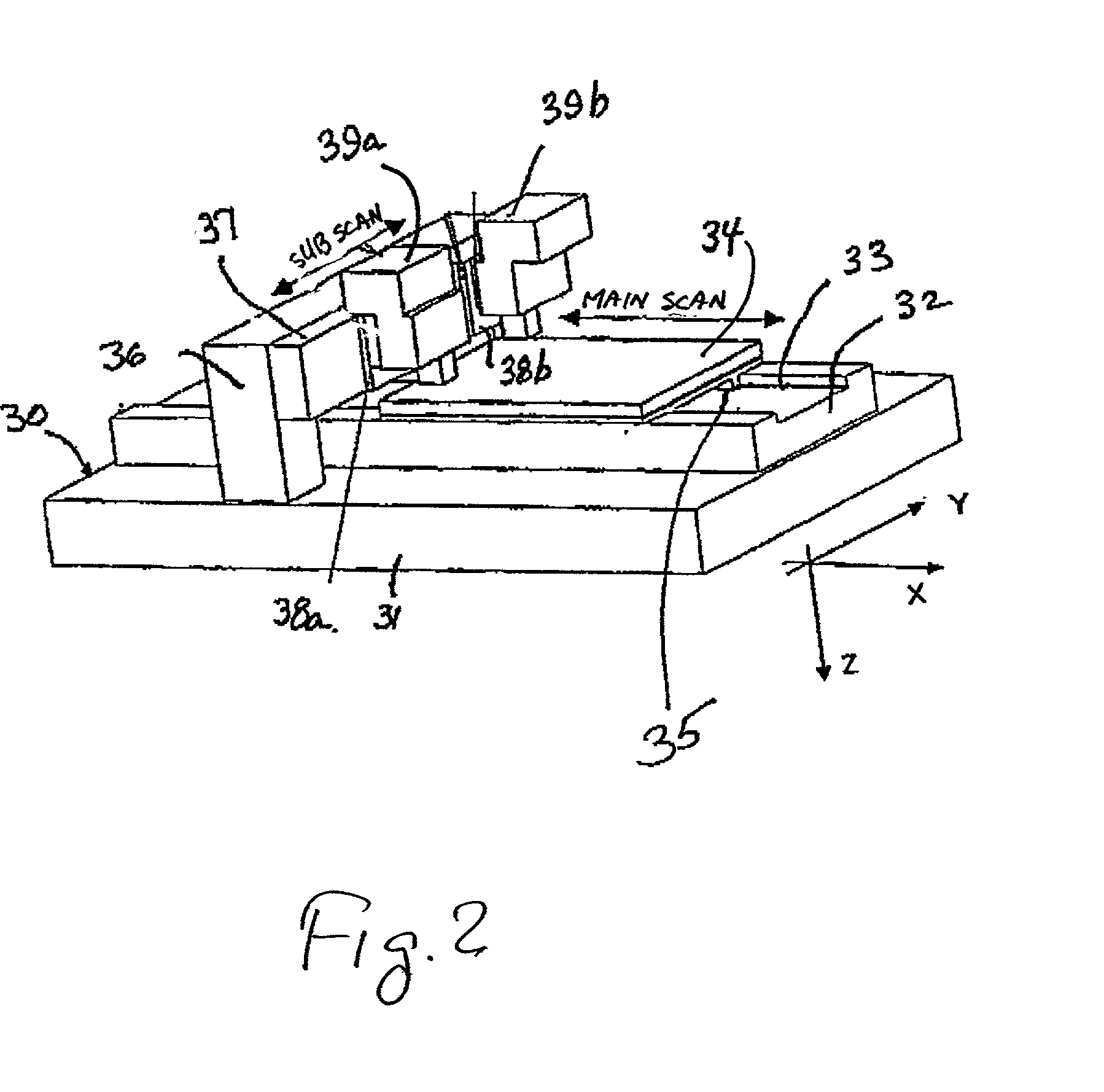 Method and apparatus for registration control in production by imaging