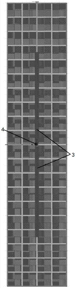 Mushroom type artificial magnetic conductor structure