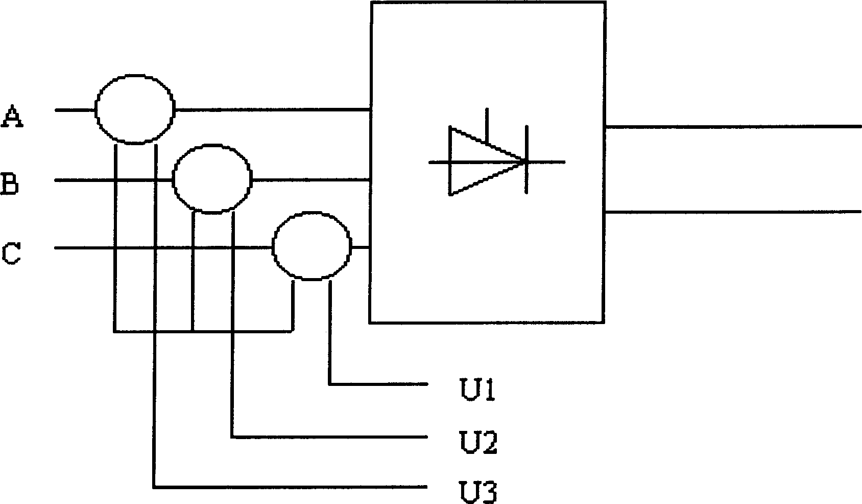 Method for testing current of bridge arm in excited power box