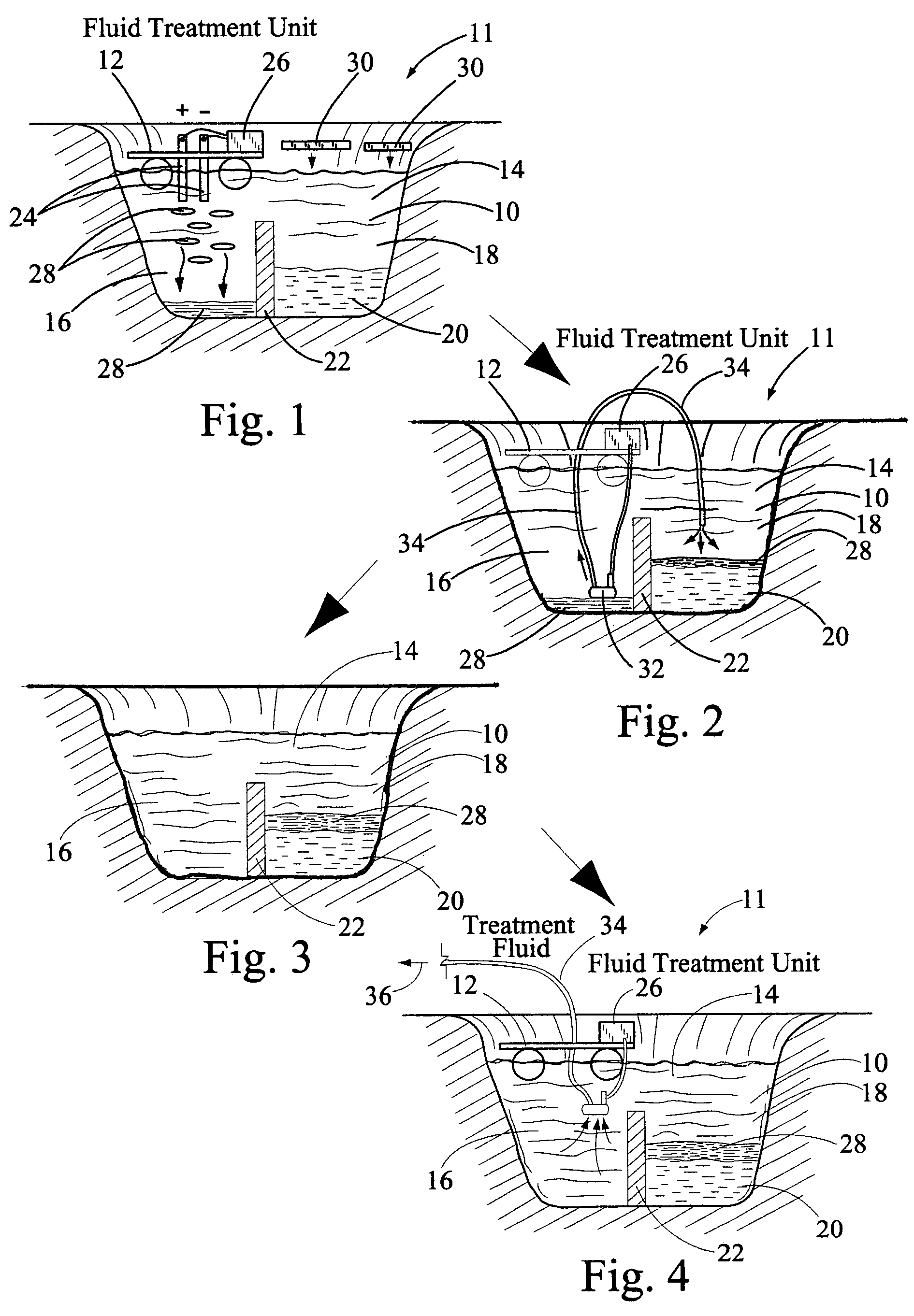 Situ system and method for treating an oil and gas well drilling fluid
