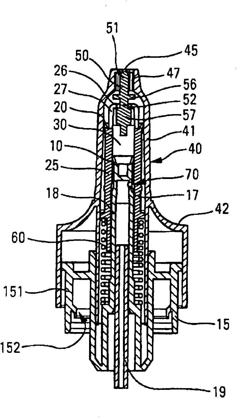 Pump for dispensing a fluid material