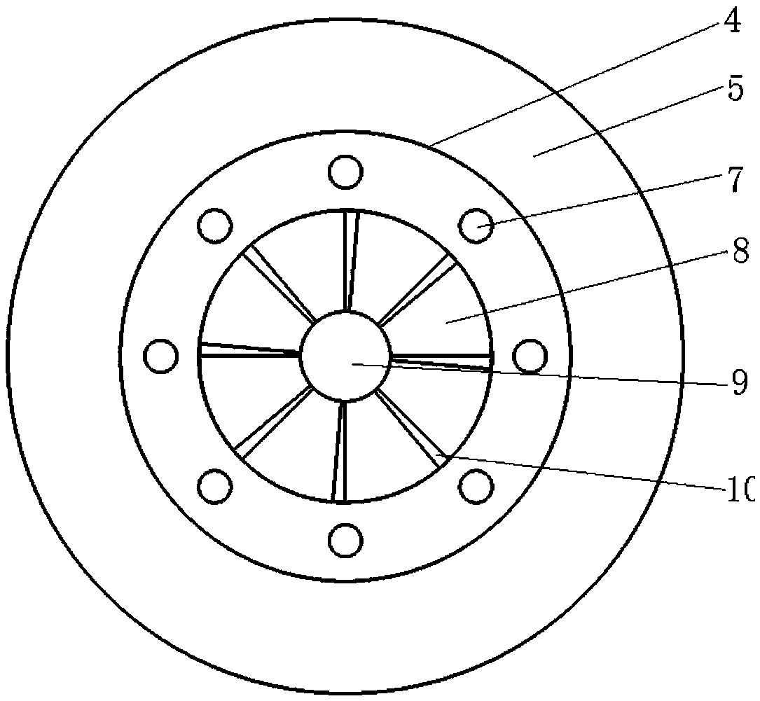 Spiral-flow type water-ramjet engine