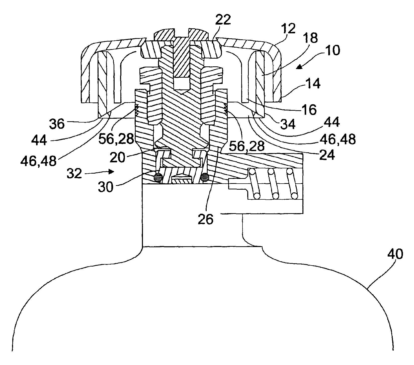Visual position indicator for valves with linear moving valve stem