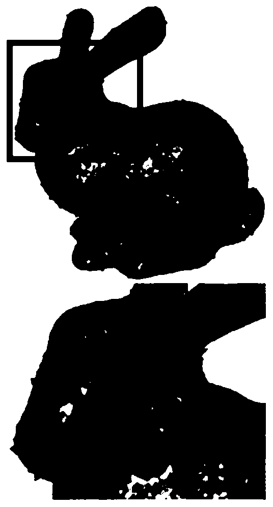 Optimization method based on non-convex non-smooth second-order regular term and sparse fidelity term