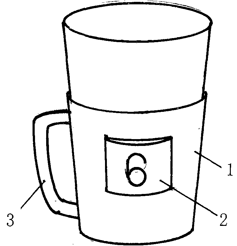 Cup base with insertion bag