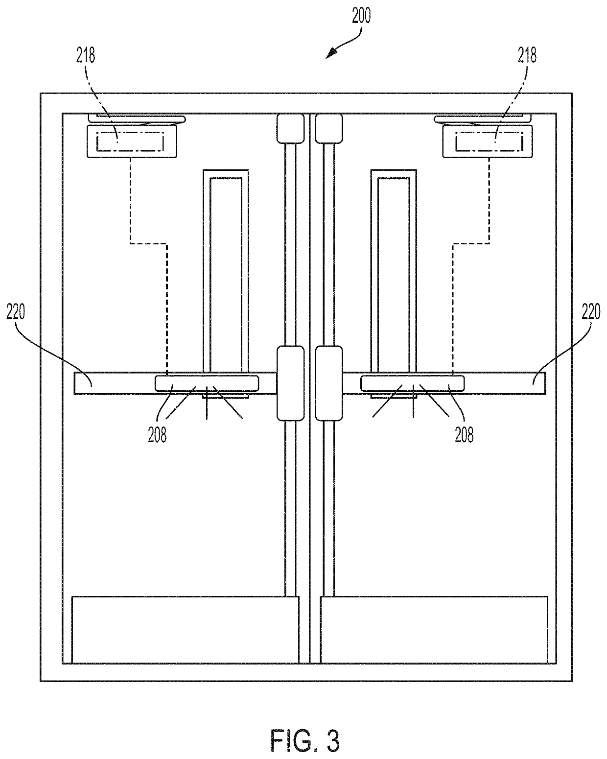 Germicidal door handle