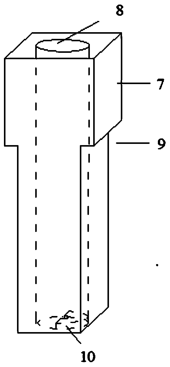 Hot stamping forming device for high-strength steel