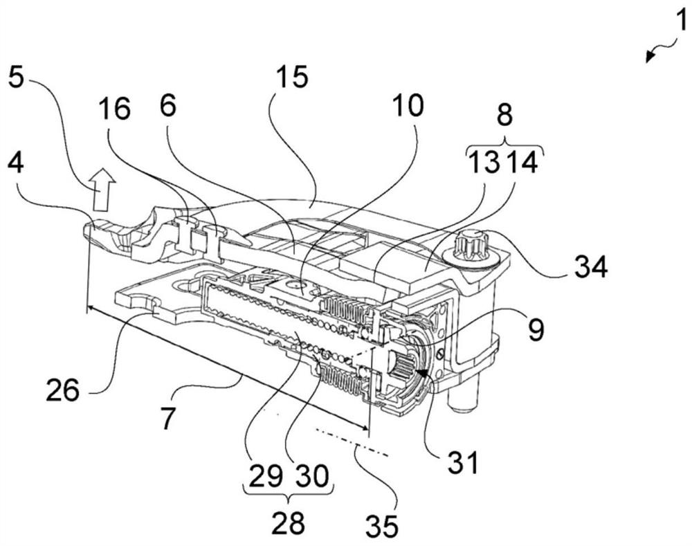 Hinge actuator for torque clutch