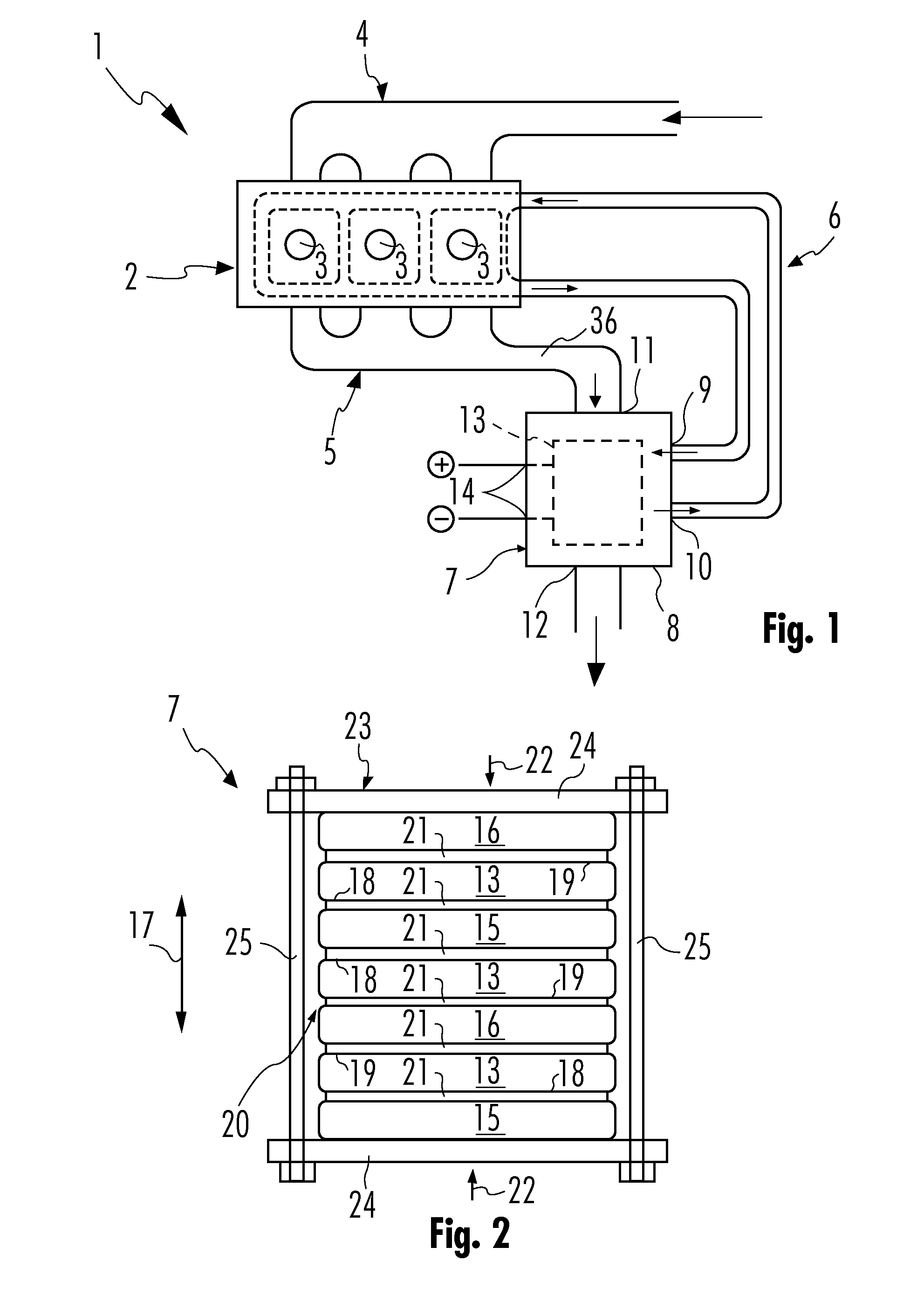 Thermoelectric module, heat exchanger, exhaust system and internal combustion engine