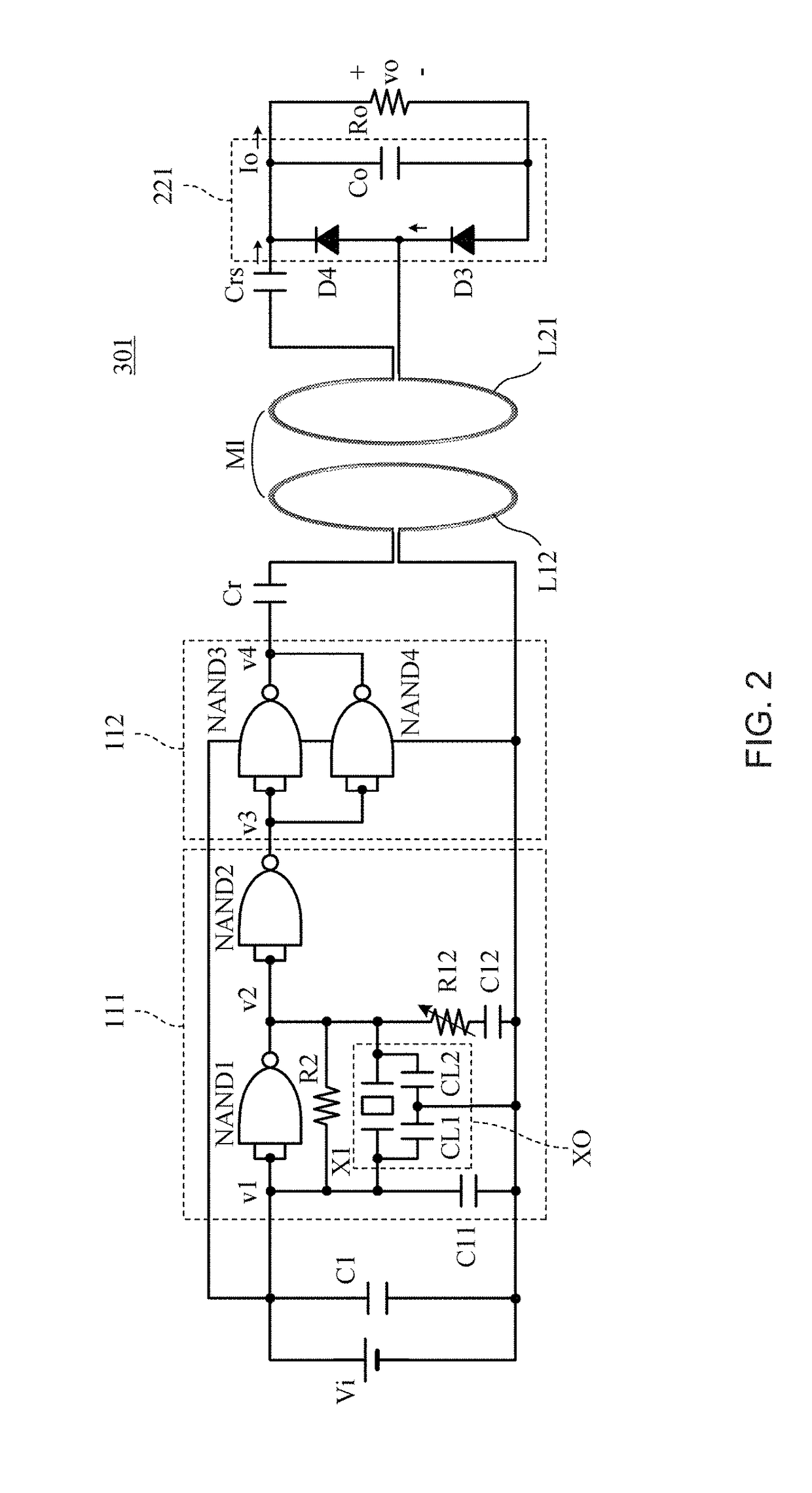 Power transmission device and wireless power transfer system