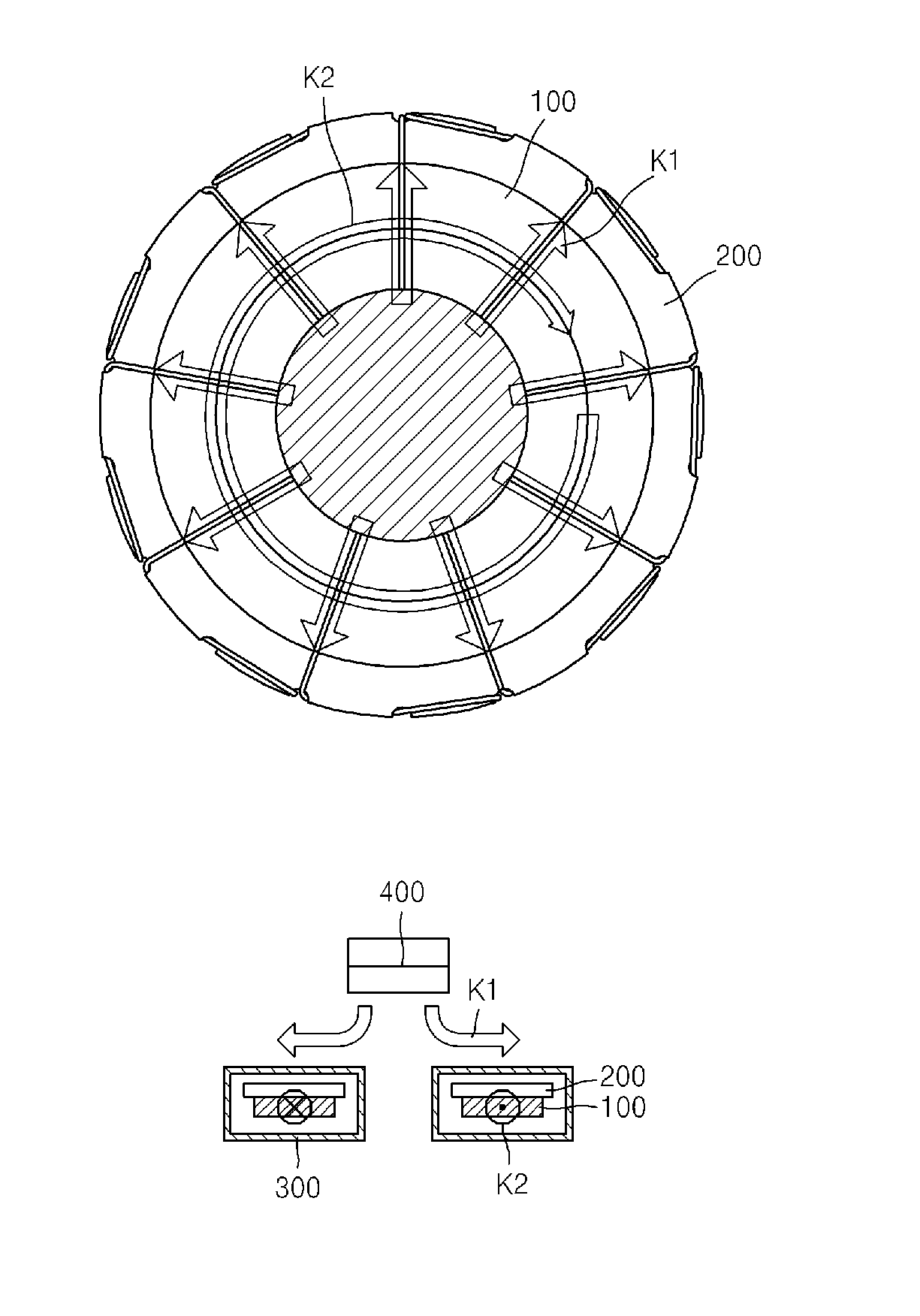 Omni-directional shear-horizontal wave magnetostrictive patch transducer and method of winding coil