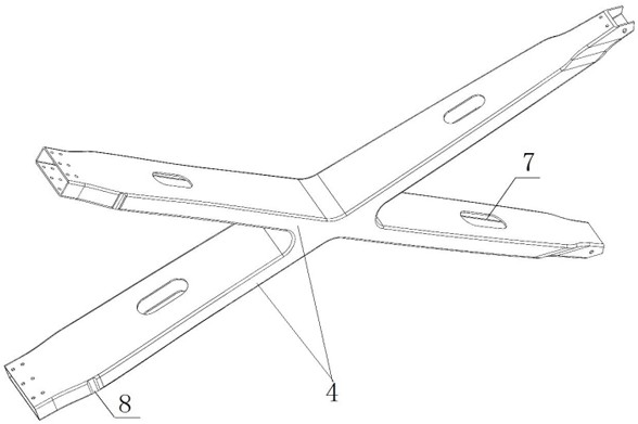 Wing spar of a compound wing aircraft