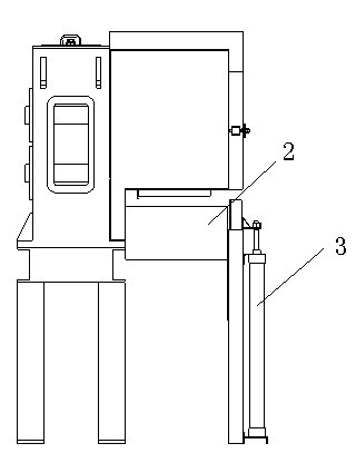 Heat holding furnace for drafting machine