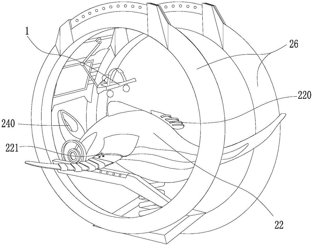 A game machine with multiple somatosensory effects