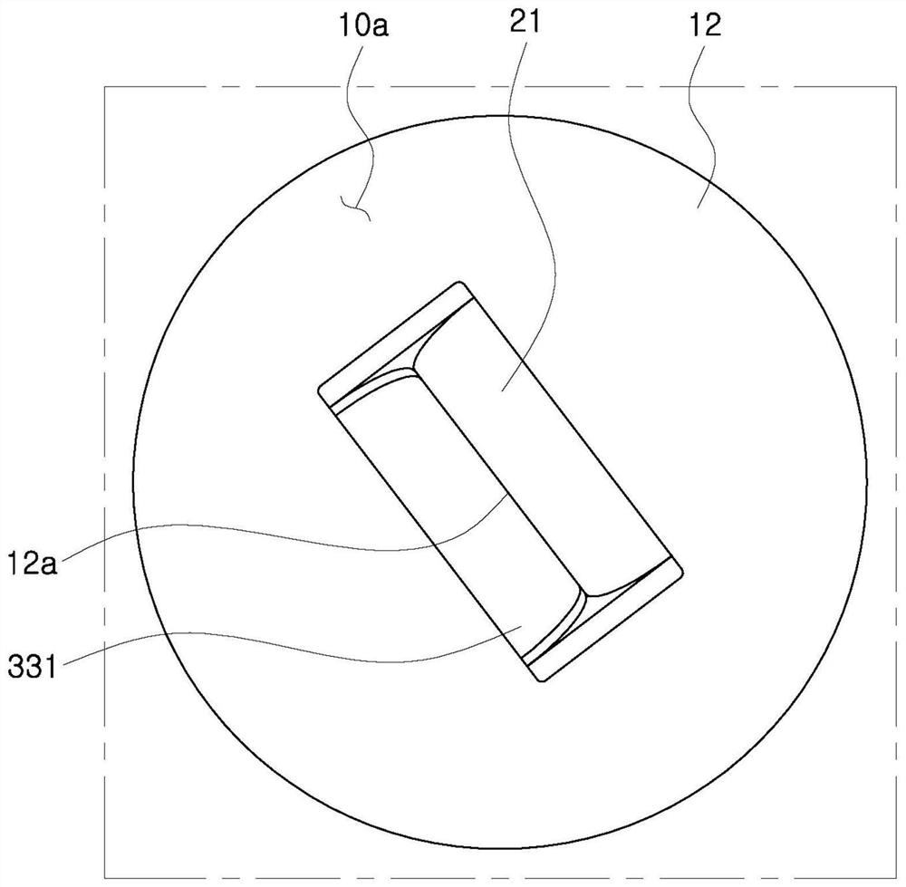 Dry ice particle adjusting device and dry cleaning machine capable of controlling dry ice particles