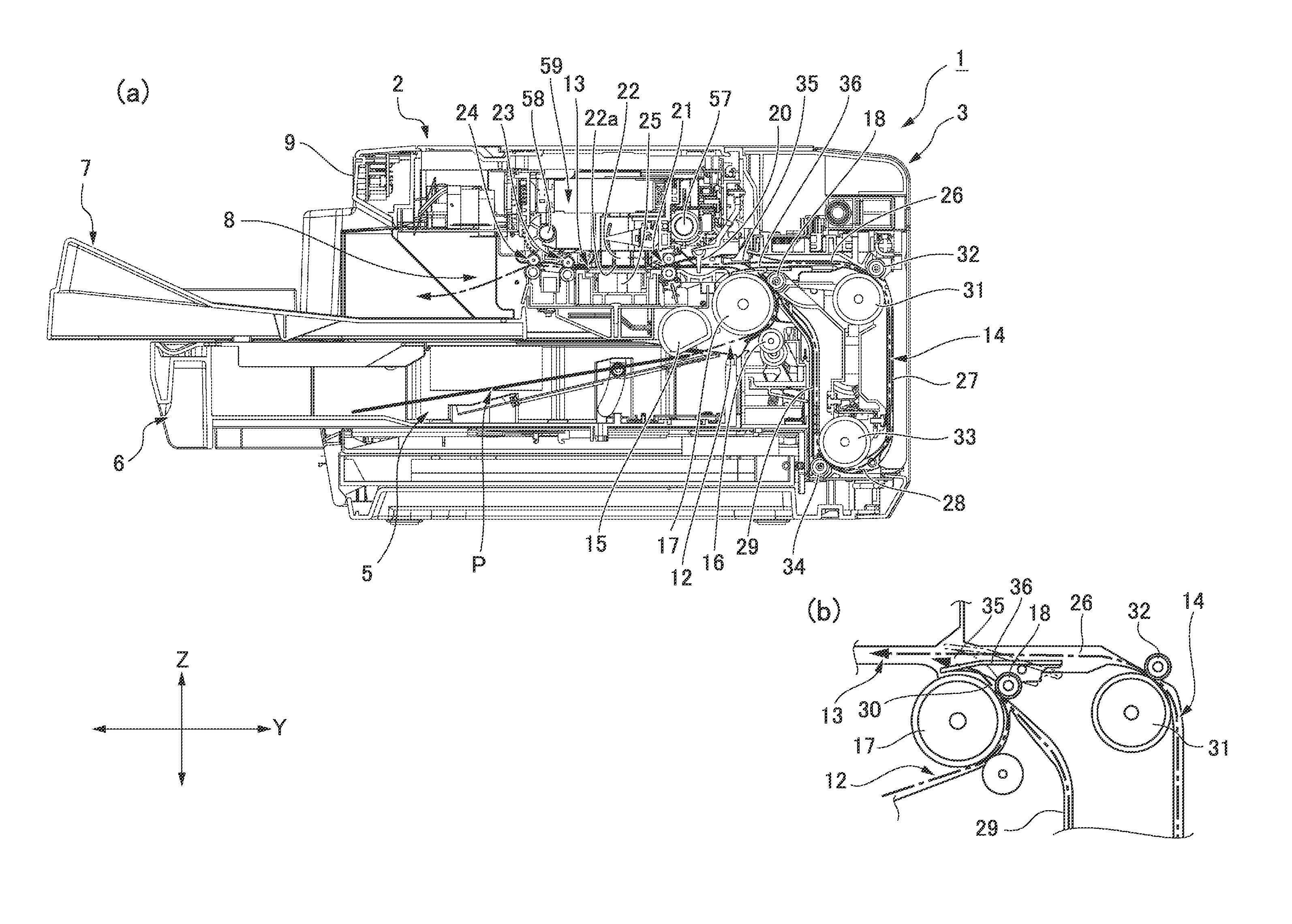 Reference Position Detection Device For Rotary Mechanism, Platen Gap Adjustment Mechanism, And Printer