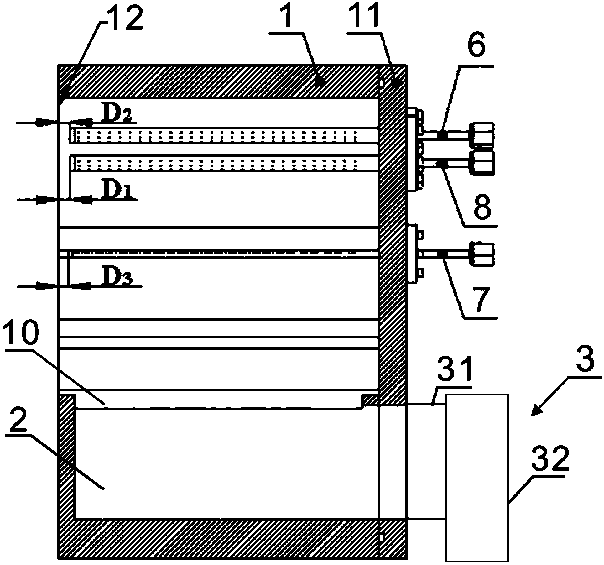 Reaction unit and method for atom layer film deposition